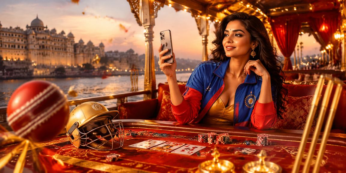 Cricket fan enjoying online betting on mobile in India