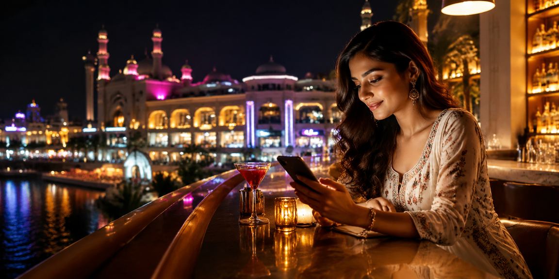 User accessing casino app at Lucknow old city with seamless payment options